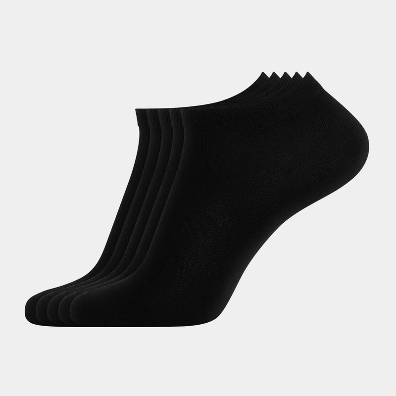 5er Pack Schwarze Bambus-Socken