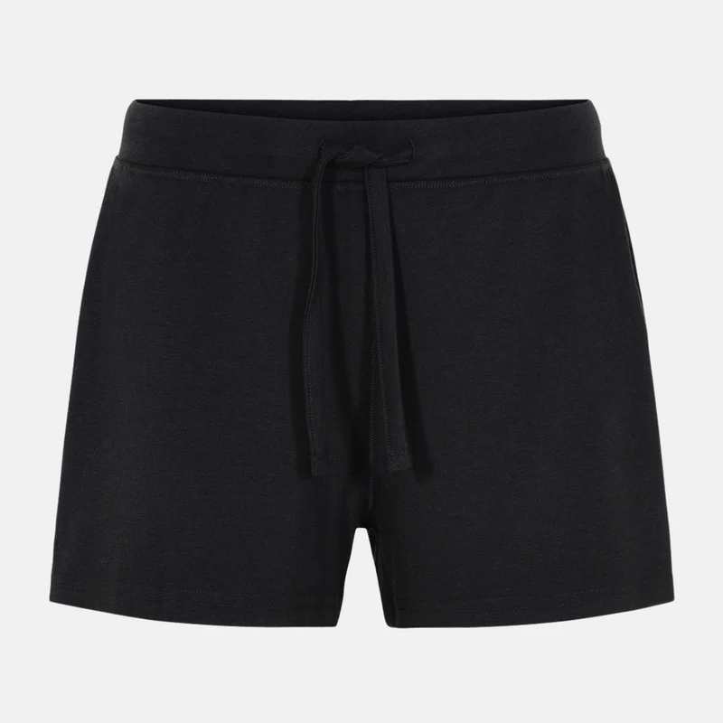 Schwarze Bambusshorts
