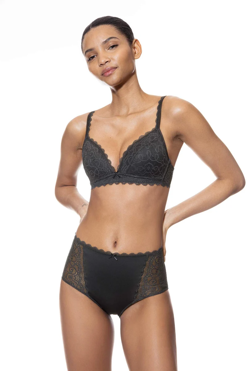 Spacer Soft-BH, bügellos, AMOROUS, in Saison-Farbe thunder grey