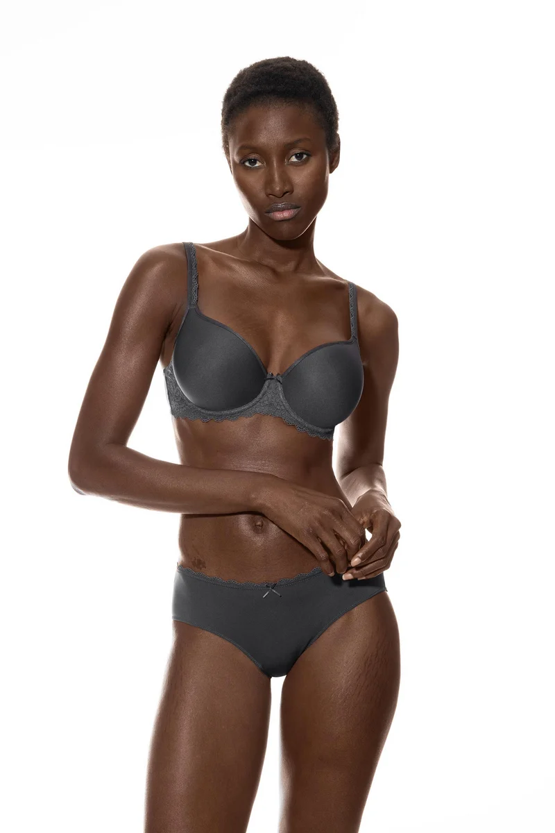 Spacer-BH mit Bügel, Full Cup, AMOROUS, in Saison-Farbe thunder grey