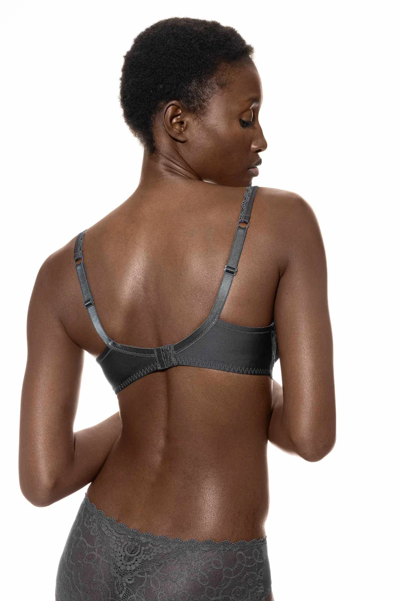 Spacer-BH mit Bügel, Full Cup, AMOROUS, in Saison-Farbe thunder grey