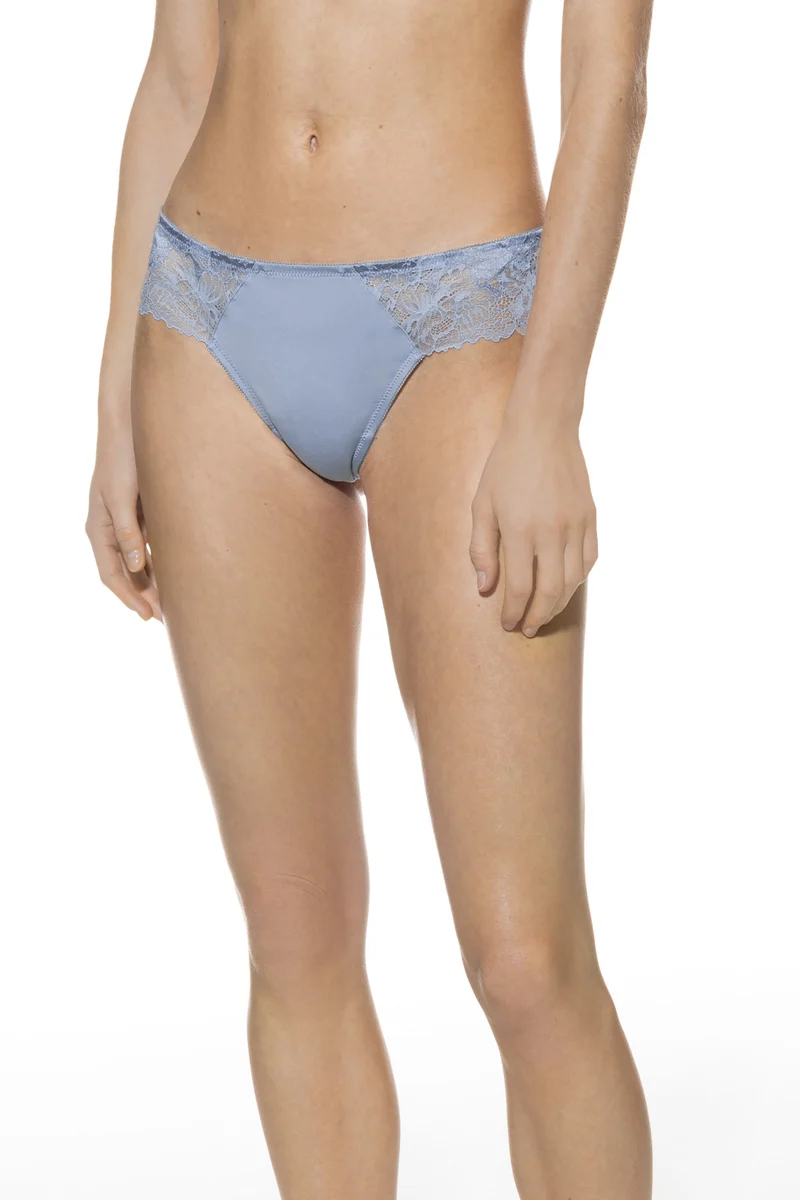 Stringpants, Thong, LUXURIOUS, in Saison-Farbe polar wind
