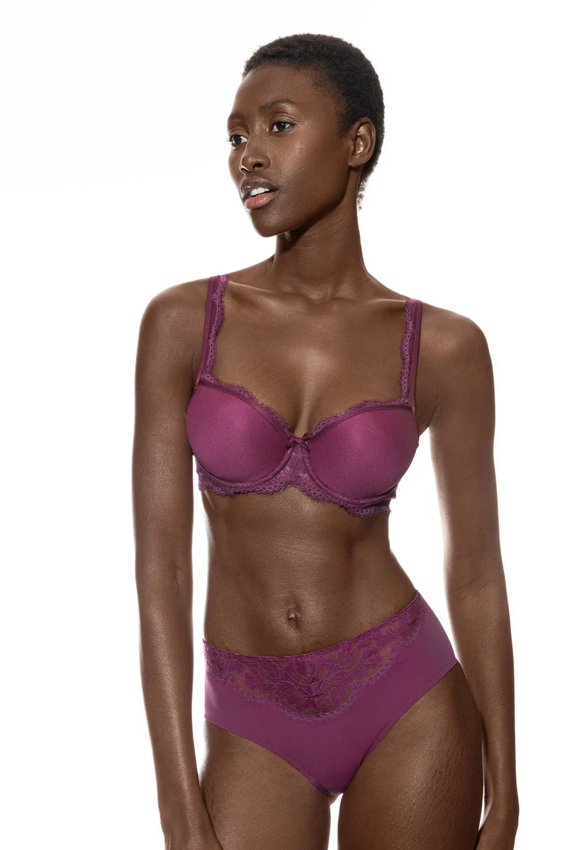 Spacer-BH mit Bügel, Half Cup, AMAZING – in Saison-Farbe barbados cherry