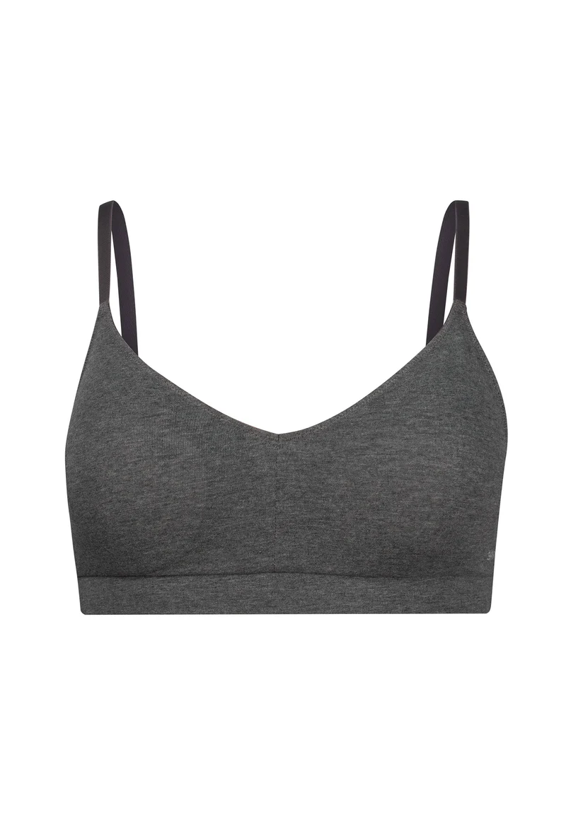 SKINY ADVANTAGE Cotton Stretch Soft bra remov. pads | anthra melange 087109-089599