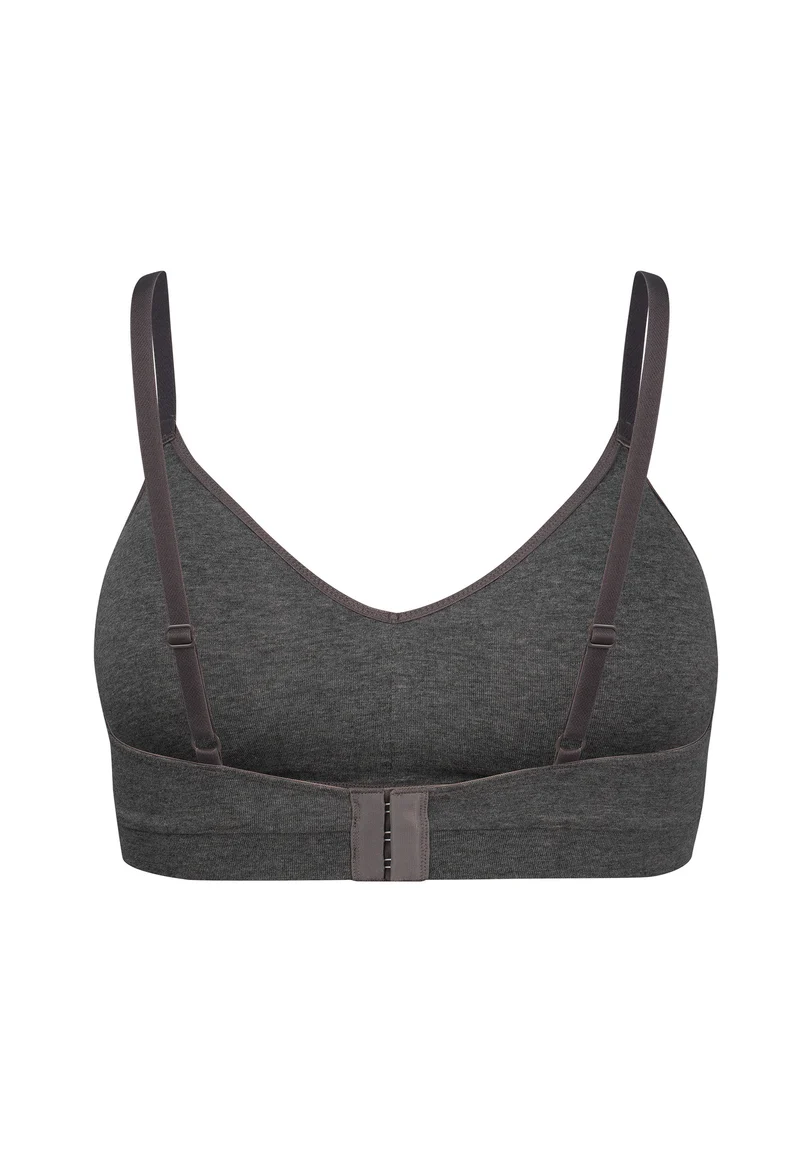 SKINY ADVANTAGE Cotton Stretch Soft bra remov. pads | anthra melange 087109-089599