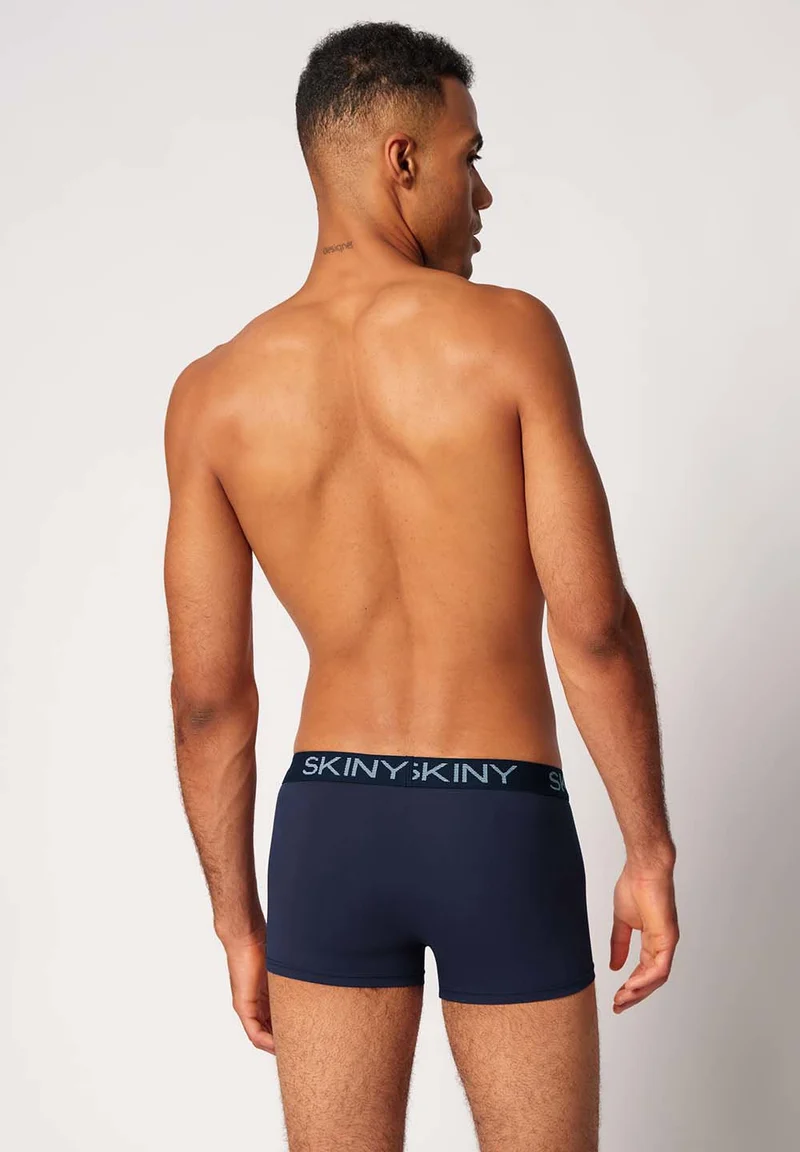 Cotton Multipack Trunks 2 pack | greyblue selection 086835-082062