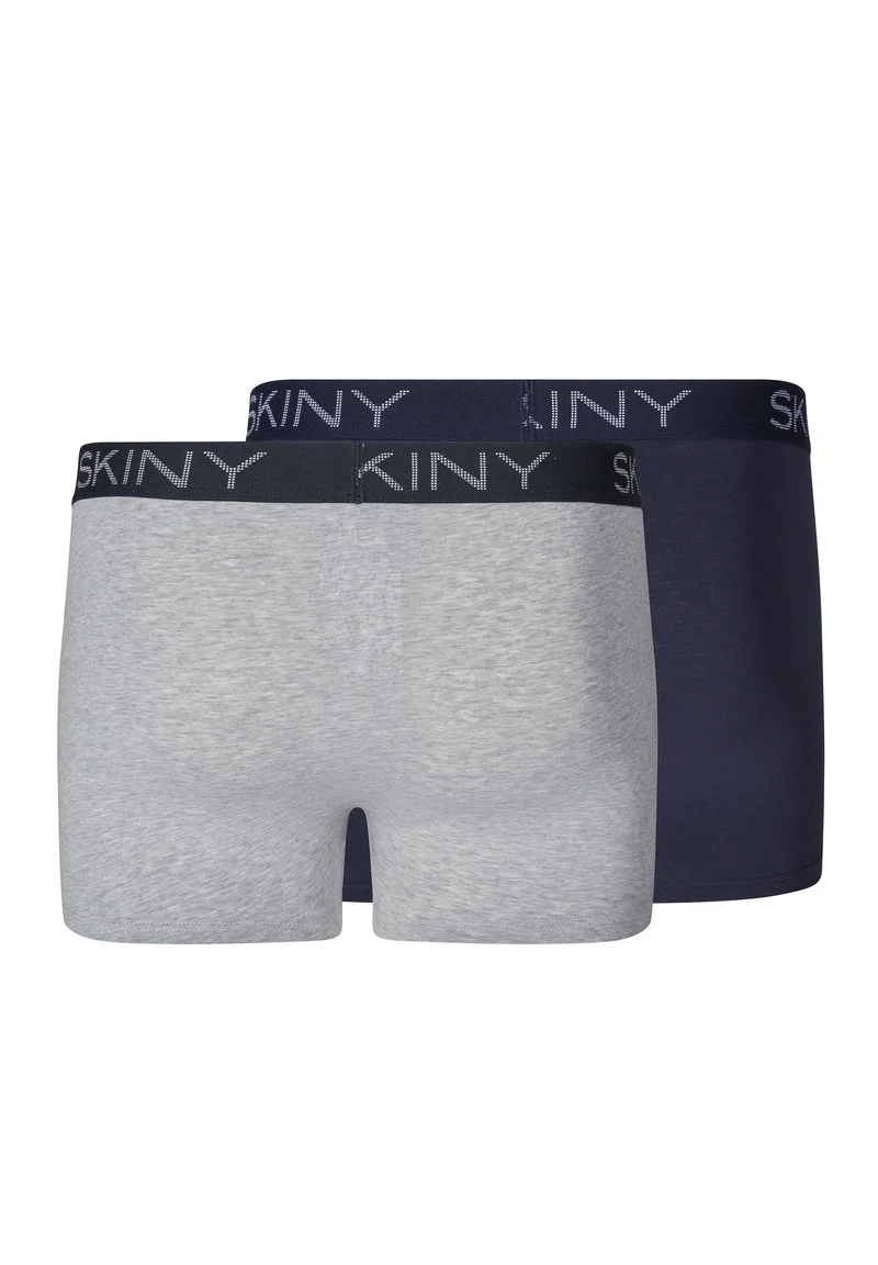 Cotton Multipack Trunks 2 pack | greyblue selection 086835-082062