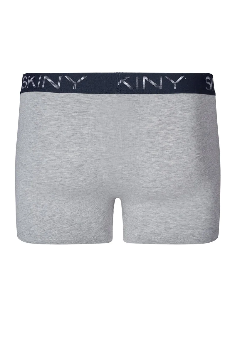 Cotton Multipack Trunks 2 pack | greyblue selection 086835-082062