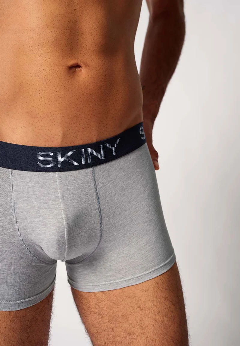 Cotton Multipack Trunks 2 pack | greyblue selection 086835-082062