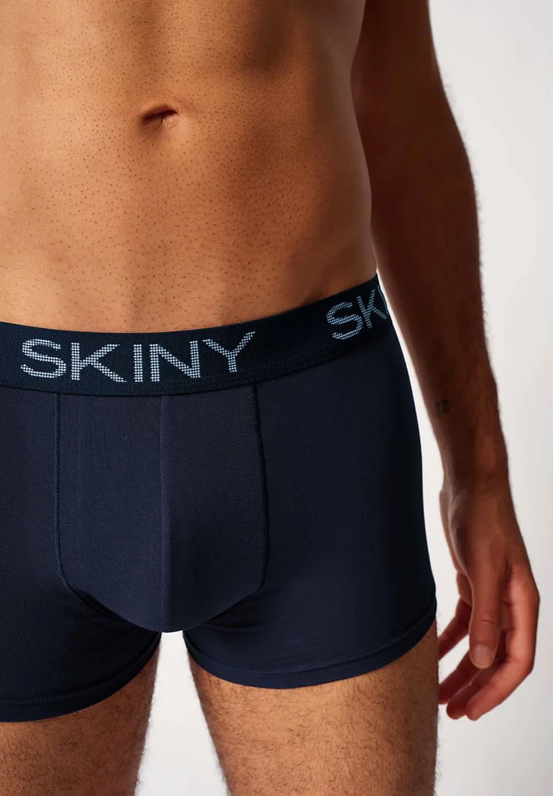 Cotton Multipack Trunks 2 pack | greyblue selection 086835-082062