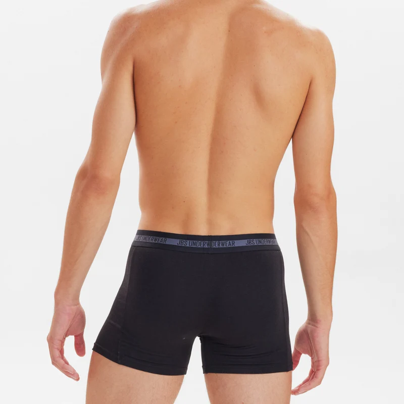 3er-Pack Schwarze Bambus-Unterhosen