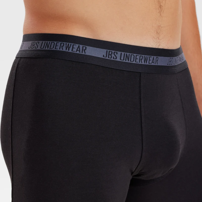 3er-Pack Schwarze Bambus-Unterhosen