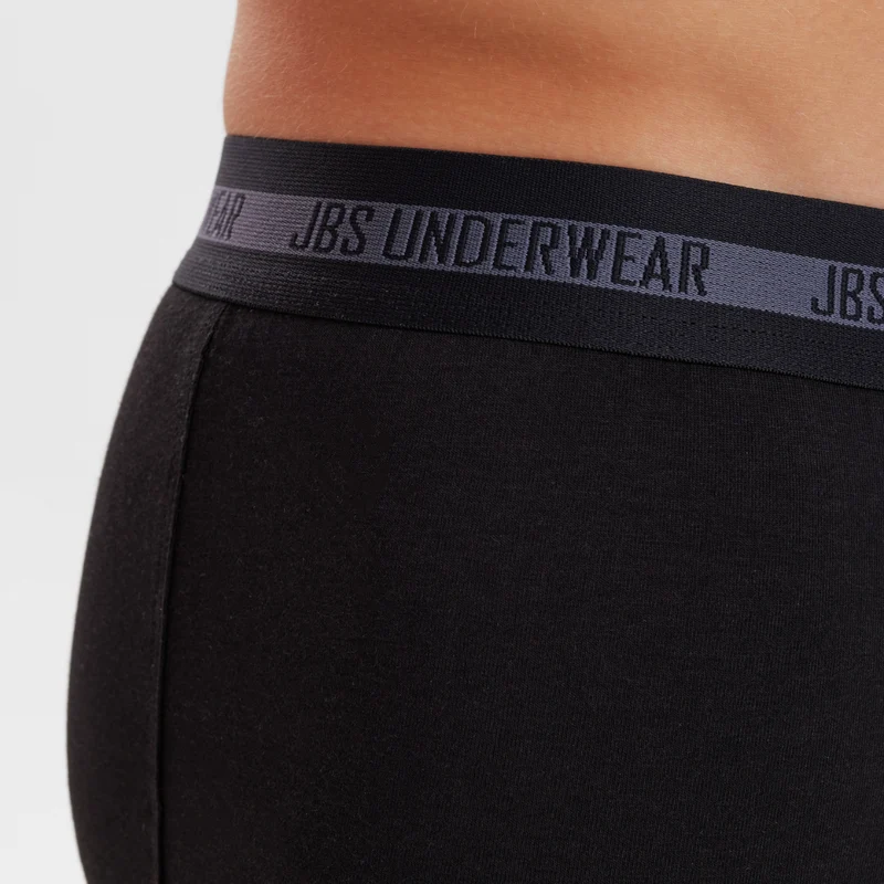 3er-Pack Schwarze Bambus-Unterhosen
