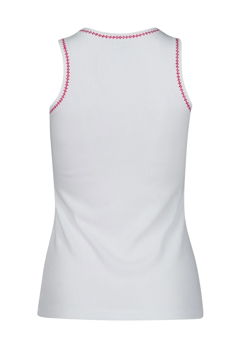 Rib Tops Tank top | whitered 087848-08A393