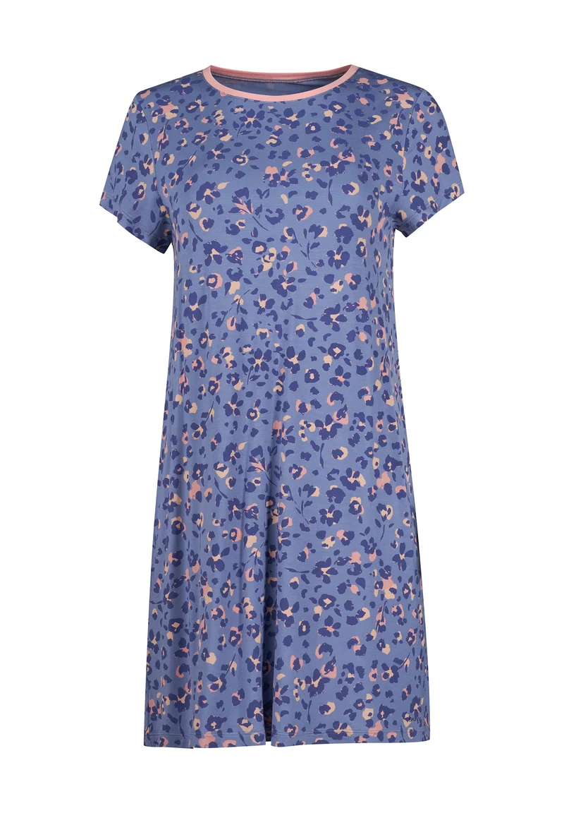 Night In Skiny 02 Sleepshirt short sleeve | violetrose leo 086640-08S853