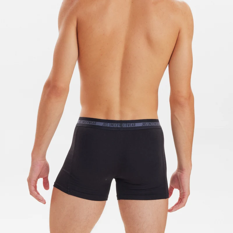 6er Pack Schwarze Bambus-Unterhosen