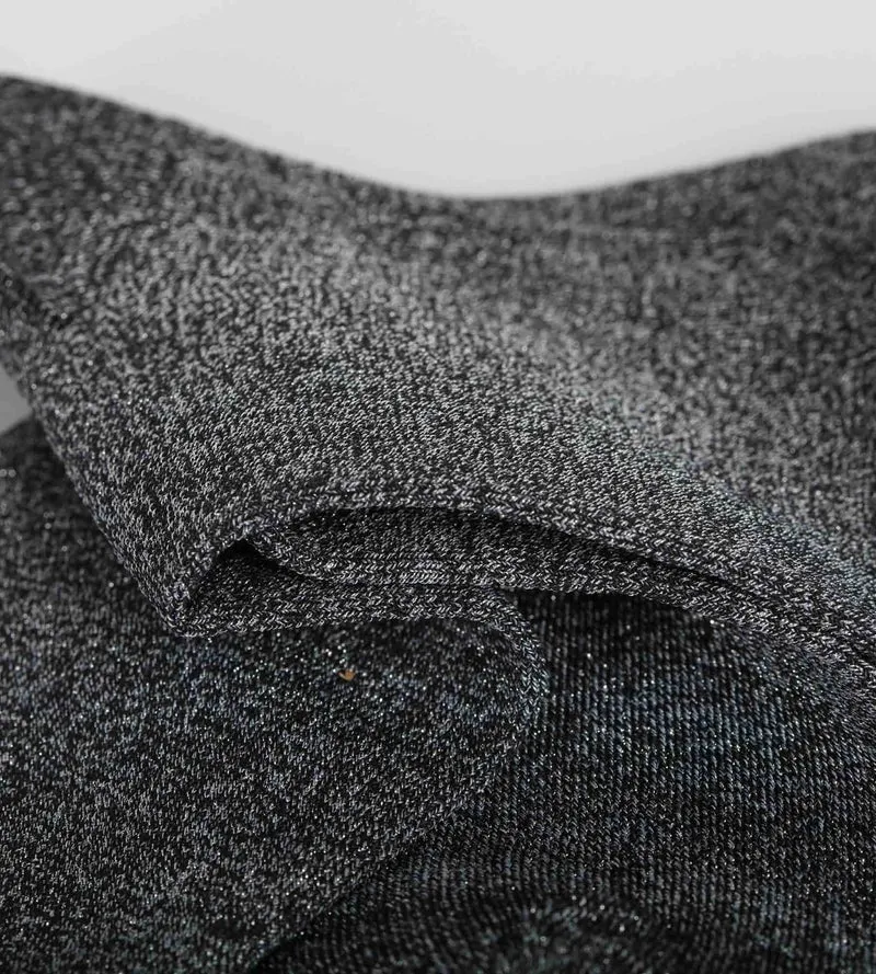 Damen-Socken aus schwarzem Lurex von Dim Mode