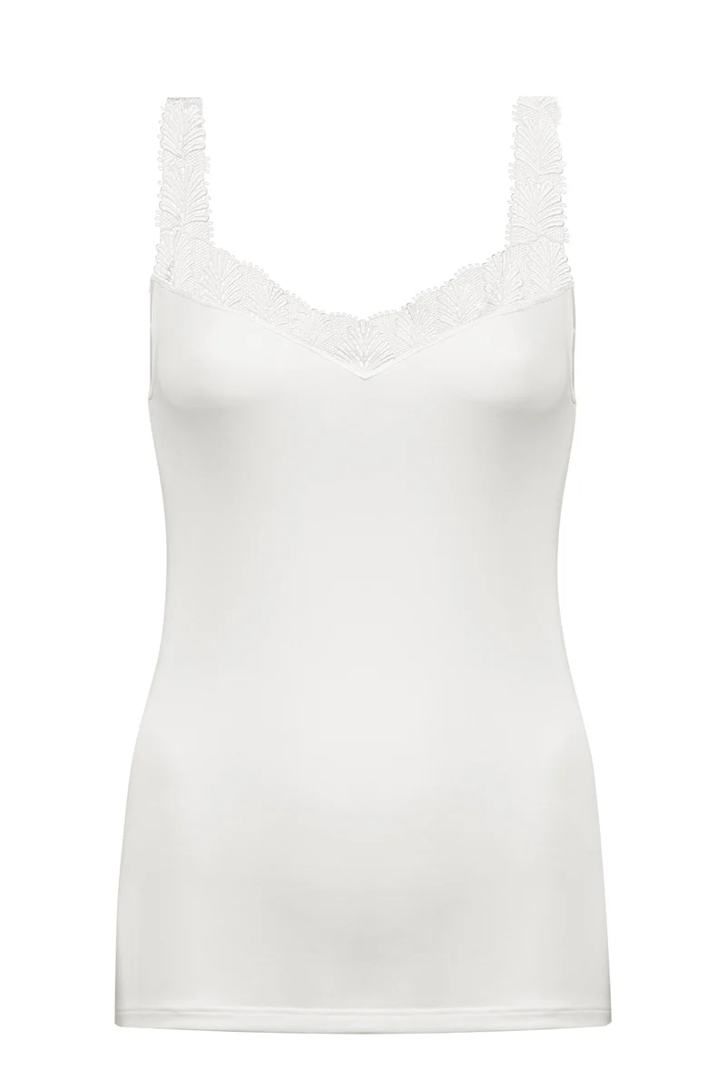 Tank-Top mit Spitzenträgern, EMOTION ELEGANCE