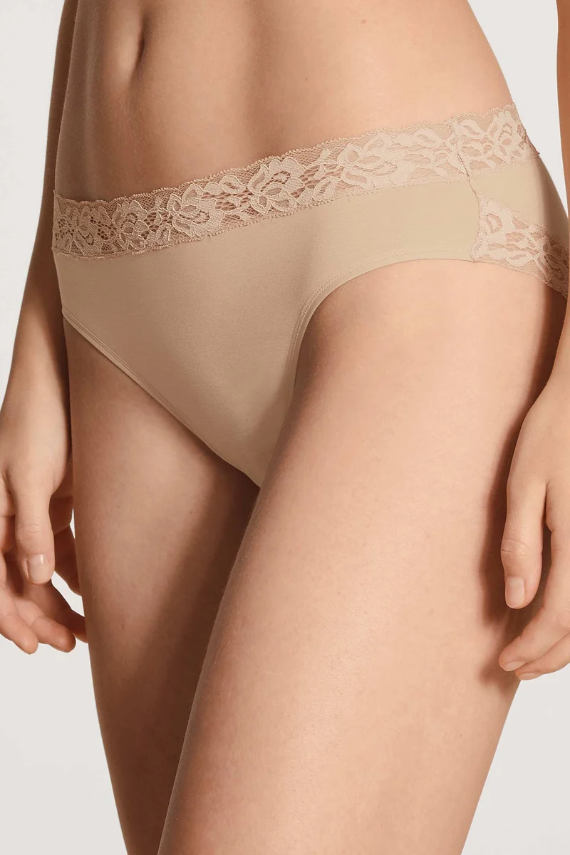 Slip, regular cut, NATURAL COMFORT LACE