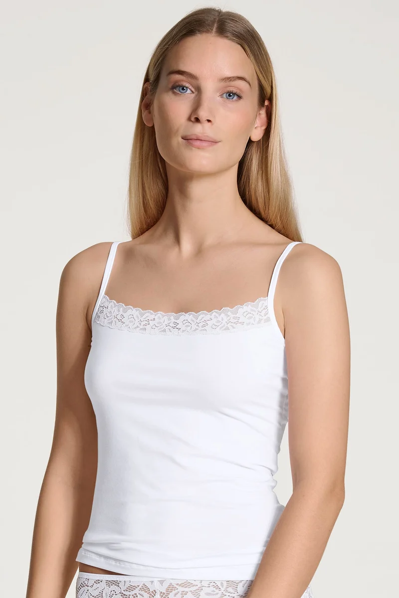 Spaghetti-Top NATURAL COMFORT LACE