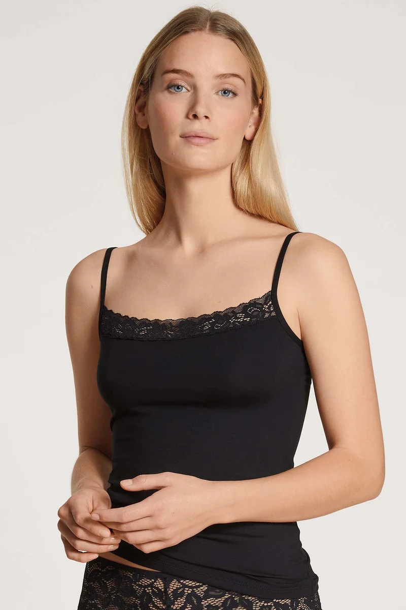 Spaghetti-Top NATURAL COMFORT LACE