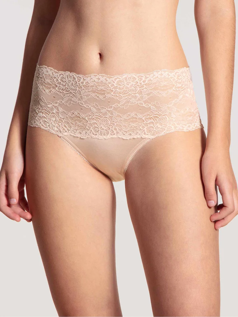 Slip mit Spitzenbund, High Waist, SENSUAL SECRETS