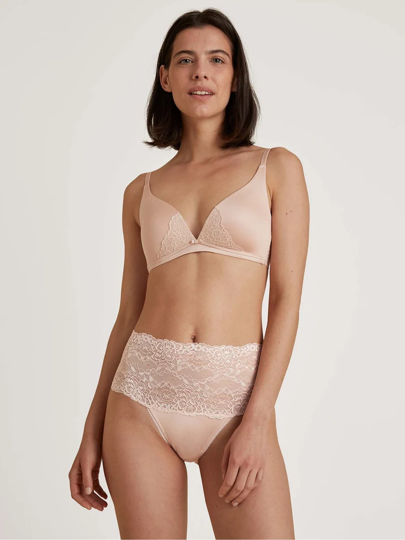 Slip mit Spitzenbund, High Waist, SENSUAL SECRETS