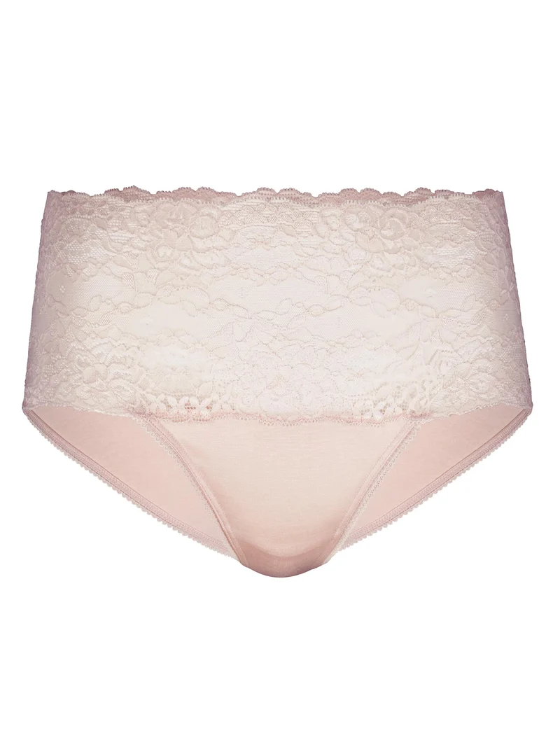 Slip mit Spitzenbund, High Waist, SENSUAL SECRETS