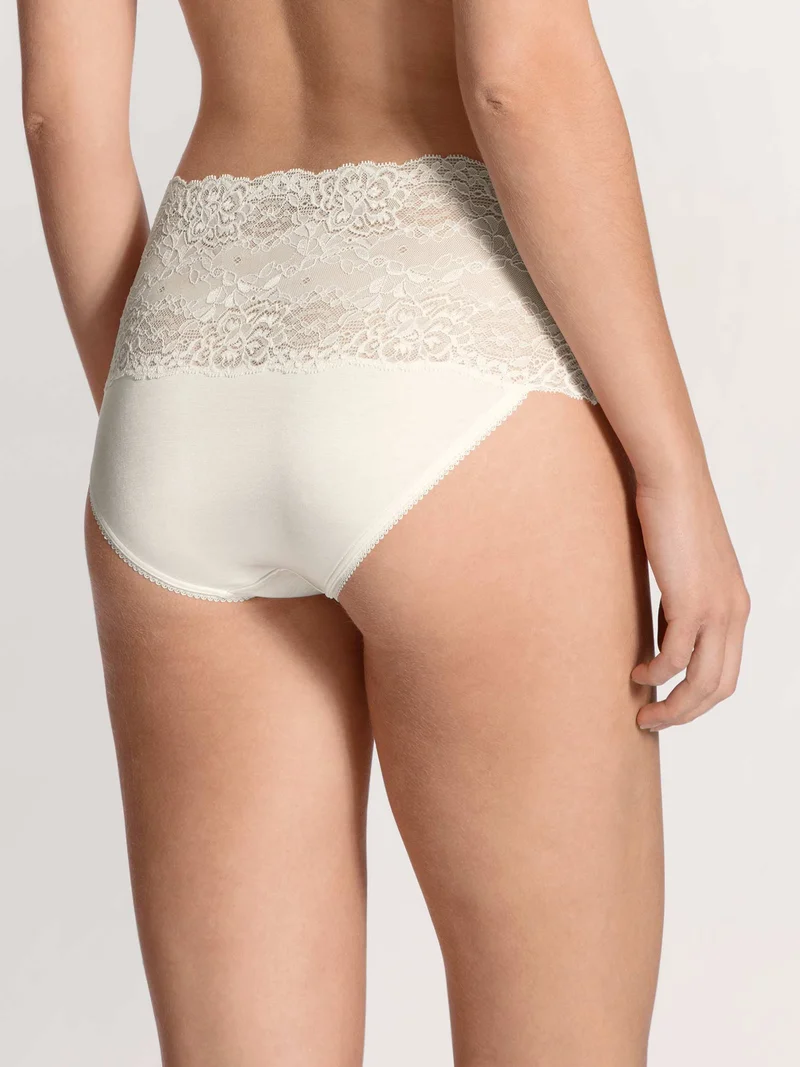 Slip mit Spitzenbund, High Waist, SENSUAL SECRETS