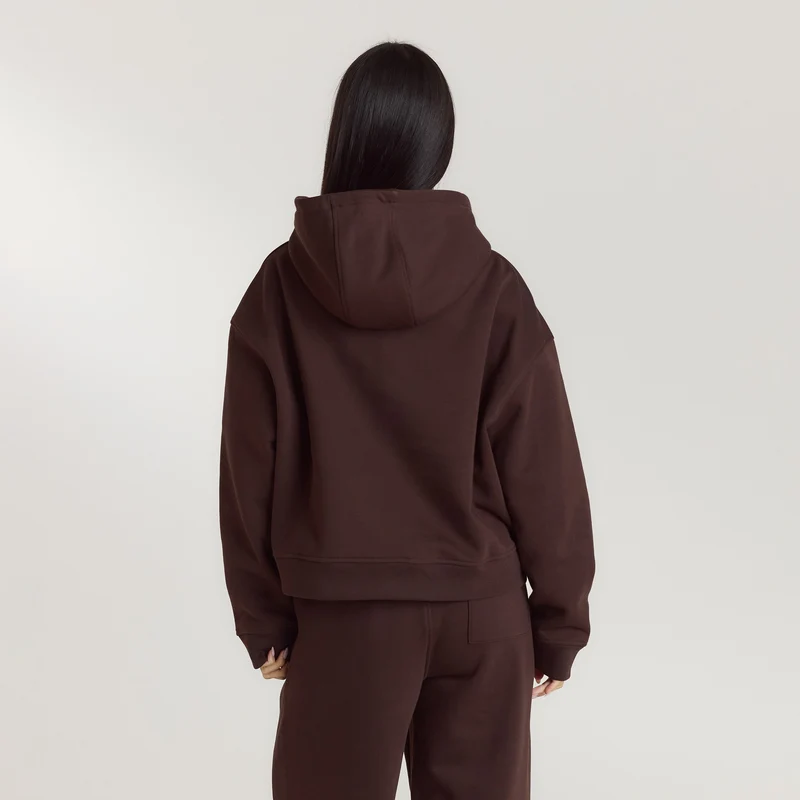 Lounge Living Hoodie - Chocolate