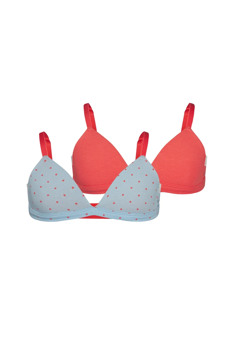 CottonLace Multipack Girls padded triangle 2 pack | heartedots selection 030004-08S849