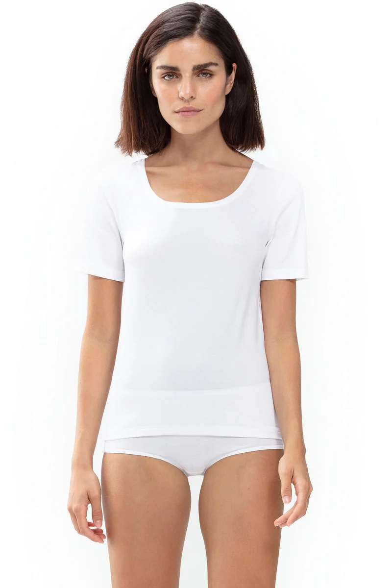 T-Shirt, Rundhals, SUPERFINE ORGANIC
