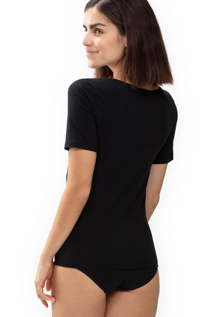 T-Shirt, Rundhals, SUPERFINE ORGANIC