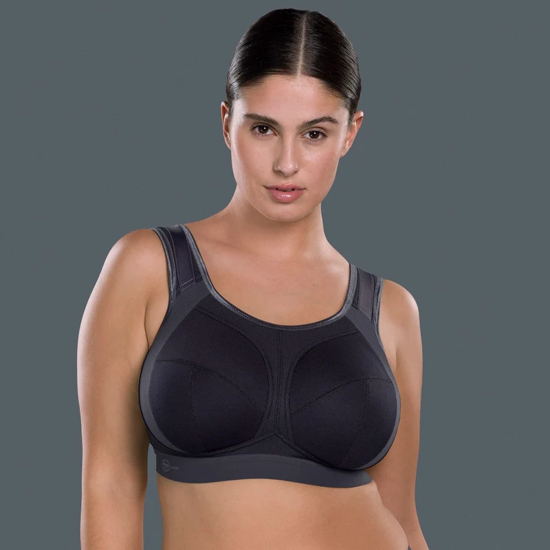 Sport-BH extreme 5567 -Cup K schwarz/anthrazit