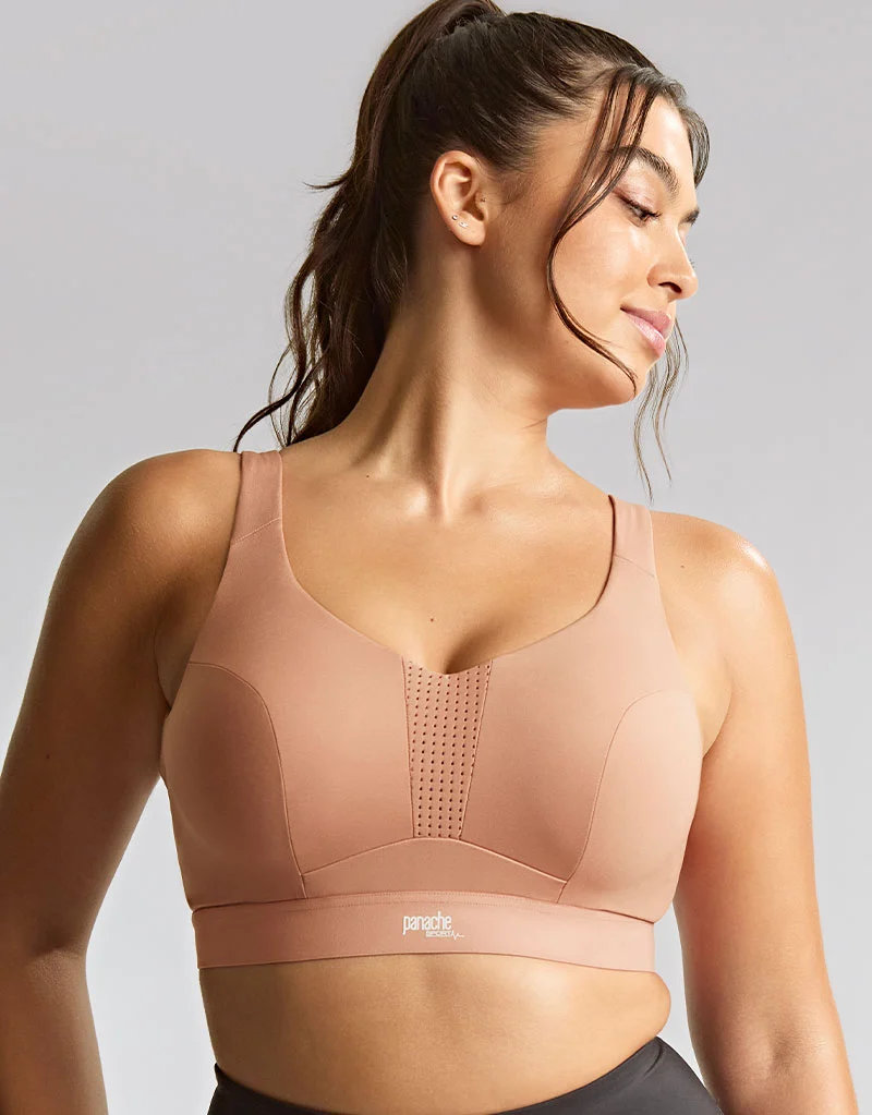 Panache Endurance Non-Padded Sports Bra Dusty Rose