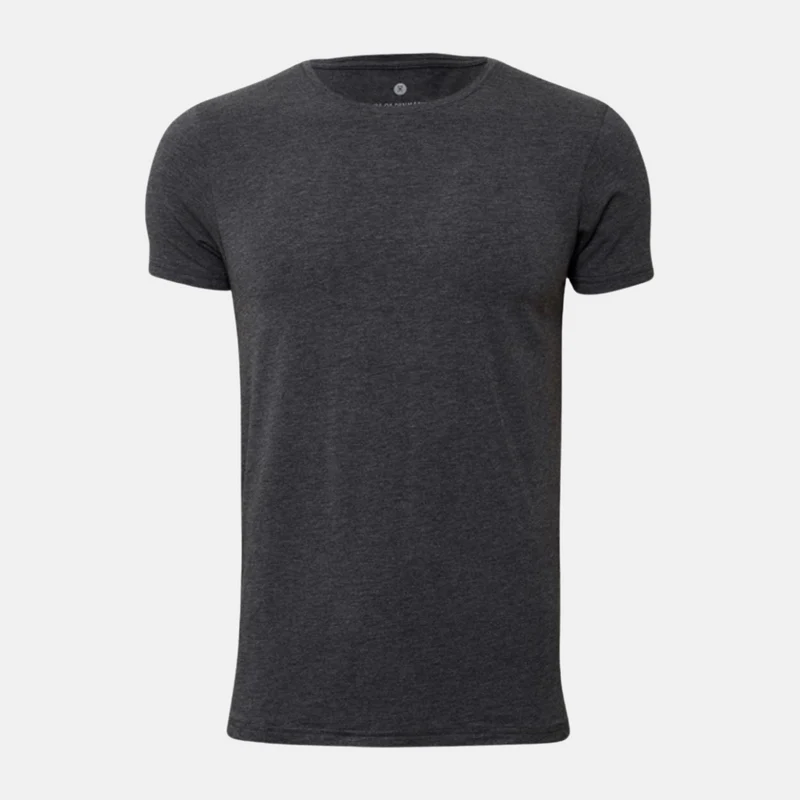Graues Bambus-T-Shirt