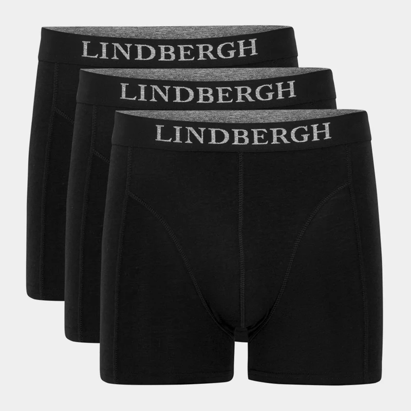 3er-Pack Schwarze Bambus-Unterhosen