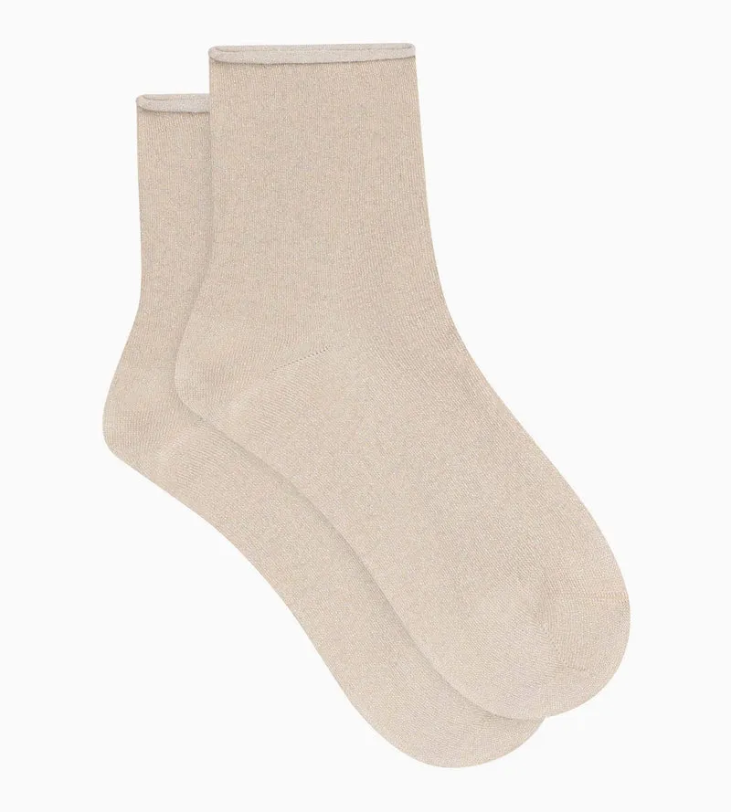 Damensocken aus Lurex Ébène von Dim Mode
