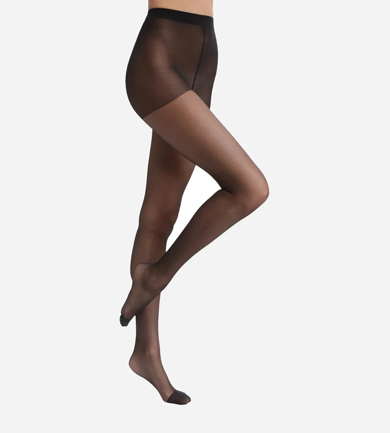 Transparente Damenstrumpfhose Schwarz Dim Style