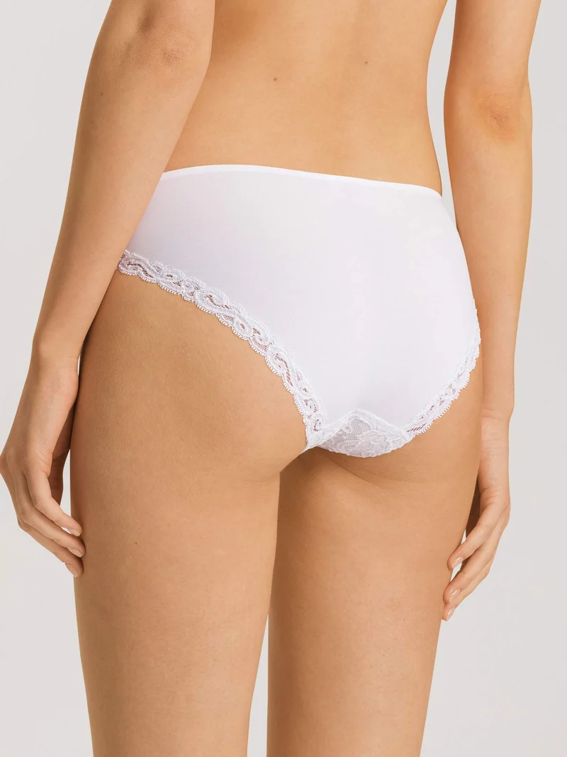 Mini-Briefs, Mini-Slip mit Vorderseite aus Spitze MOMENTS