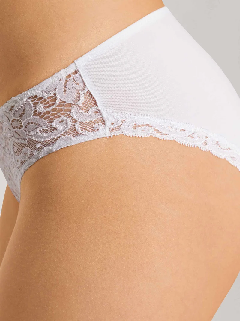 Mini-Briefs, Mini-Slip mit Vorderseite aus Spitze MOMENTS