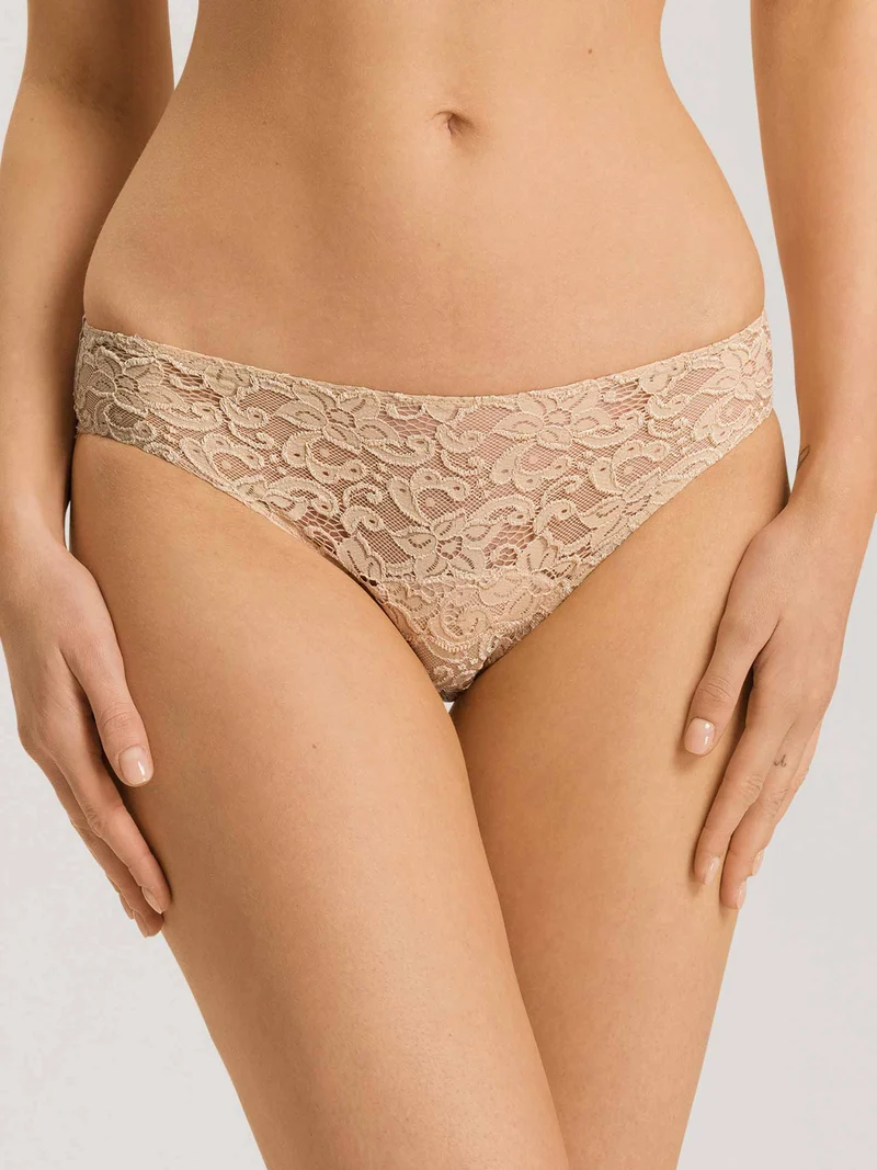 Mini-Briefs, Mini-Slip mit Vorderseite aus Spitze MOMENTS