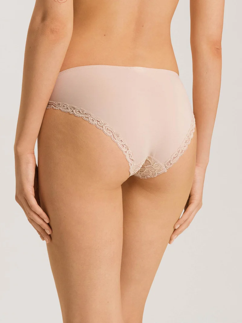 Mini-Briefs, Mini-Slip mit Vorderseite aus Spitze MOMENTS