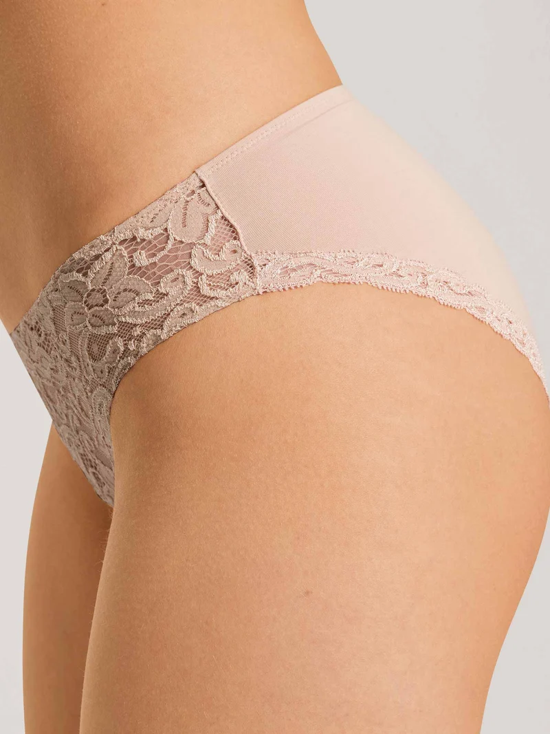 Mini-Briefs, Mini-Slip mit Vorderseite aus Spitze MOMENTS