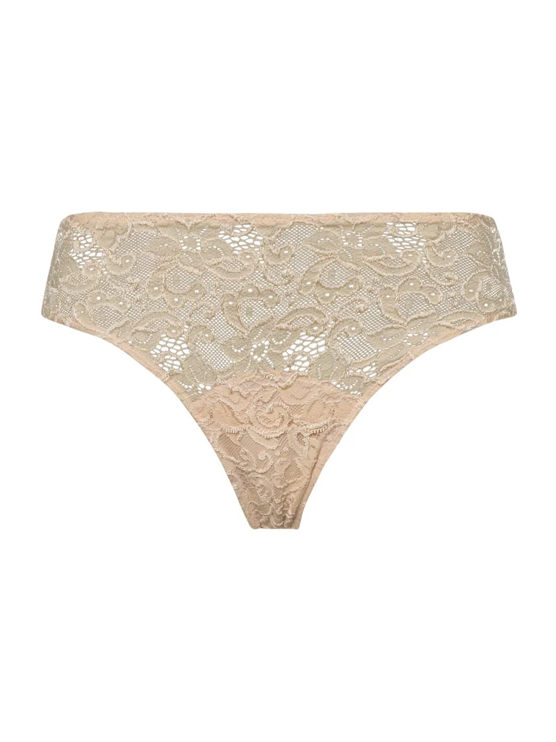 Mini-Briefs, Mini-Slip mit Vorderseite aus Spitze MOMENTS