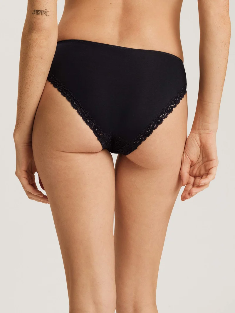 Mini-Briefs, Mini-Slip mit Vorderseite aus Spitze MOMENTS