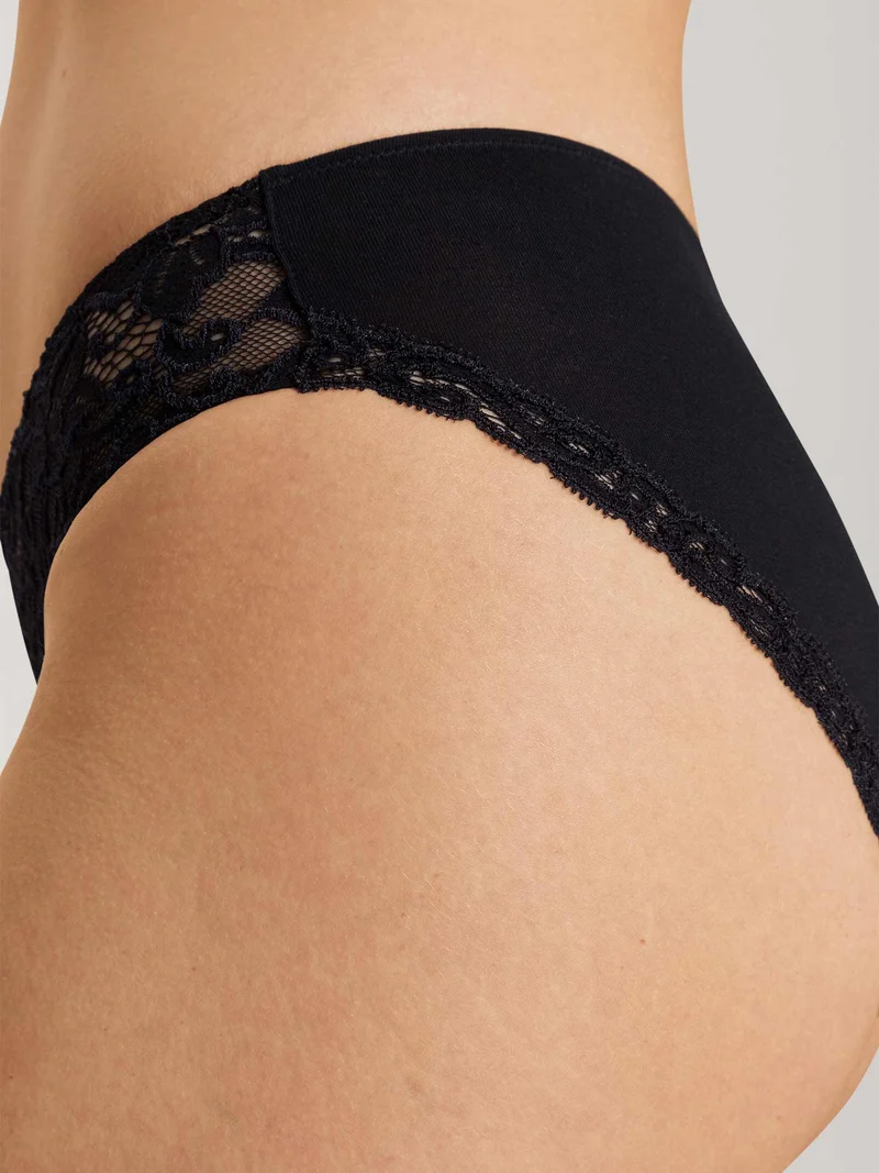 Mini-Briefs, Mini-Slip mit Vorderseite aus Spitze MOMENTS