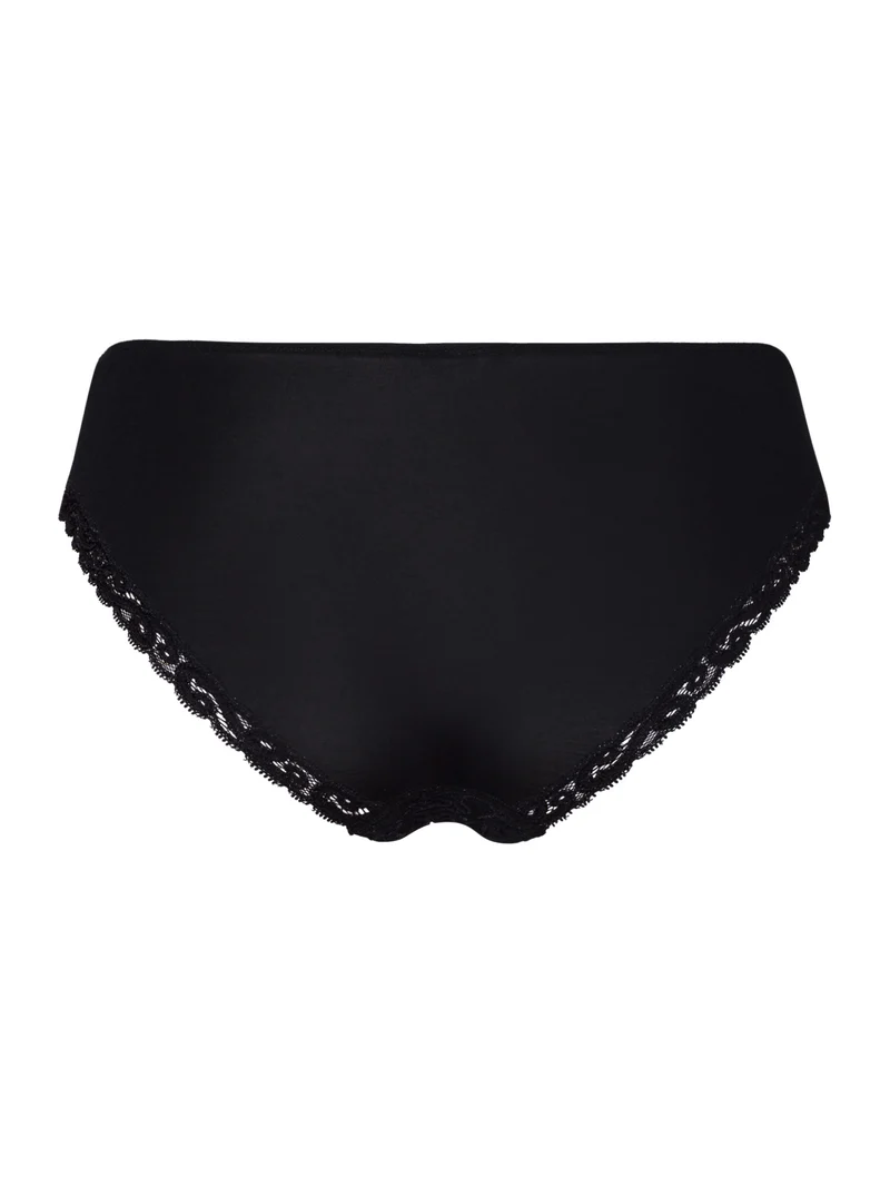 Mini-Briefs, Mini-Slip mit Vorderseite aus Spitze MOMENTS