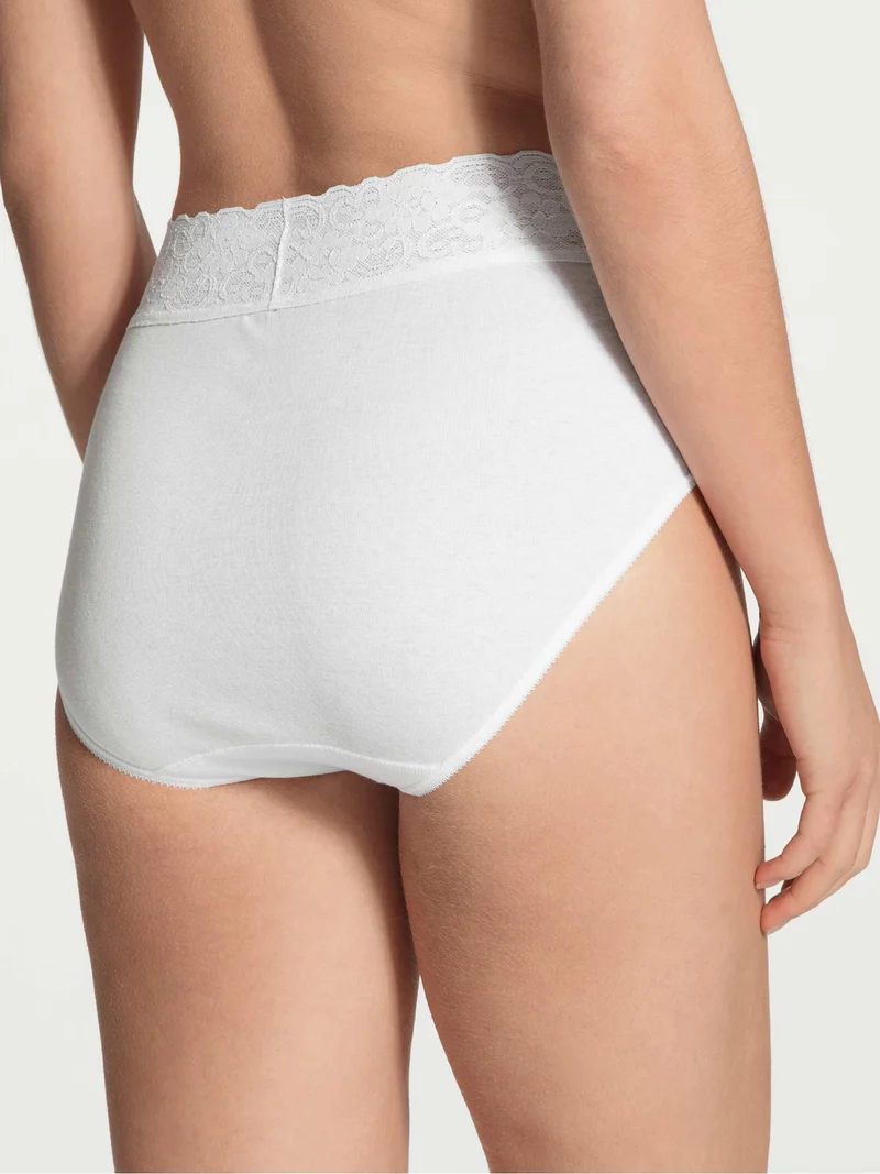 Midislip mit Lycra-Spitzenbund, ICONICS LYCRASPITZE