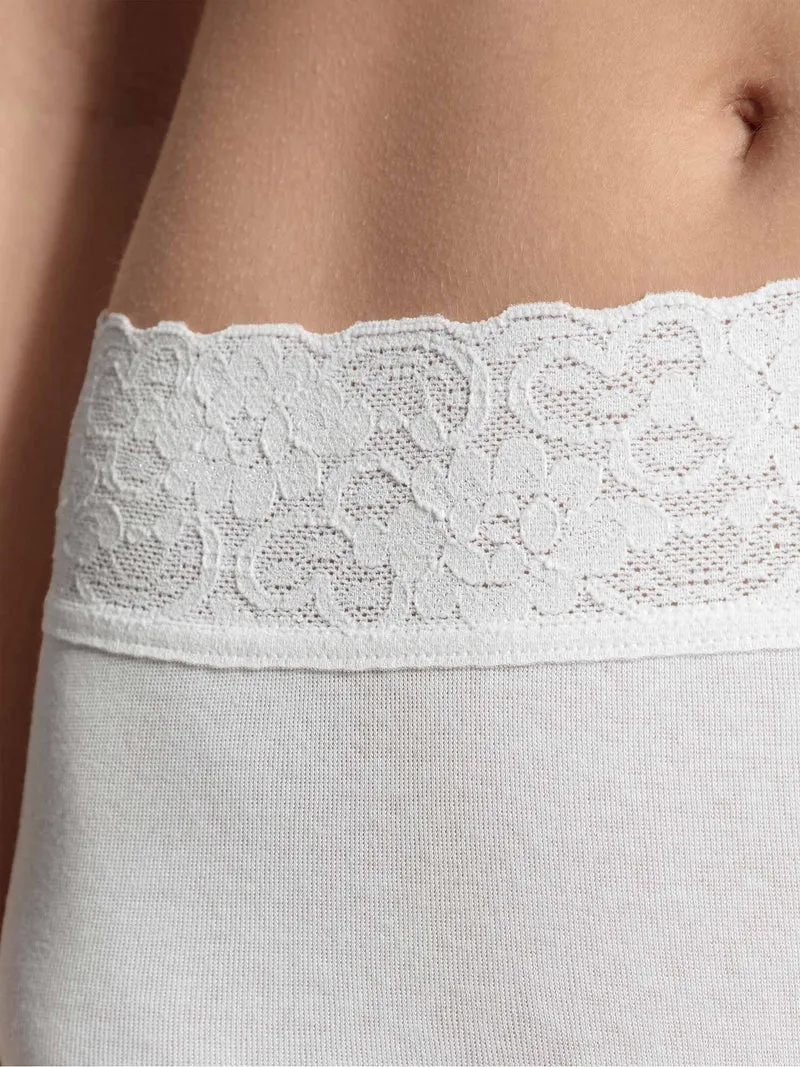 Midislip mit Lycra-Spitzenbund, ICONICS LYCRASPITZE